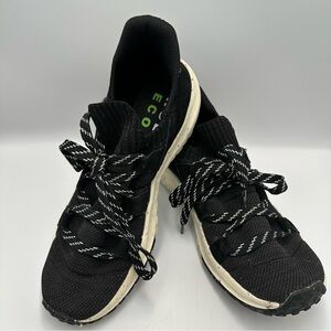 Holo Maverick Eco Men’s Size 8 Sneakers Black Mesh Suede Athletic Low Top